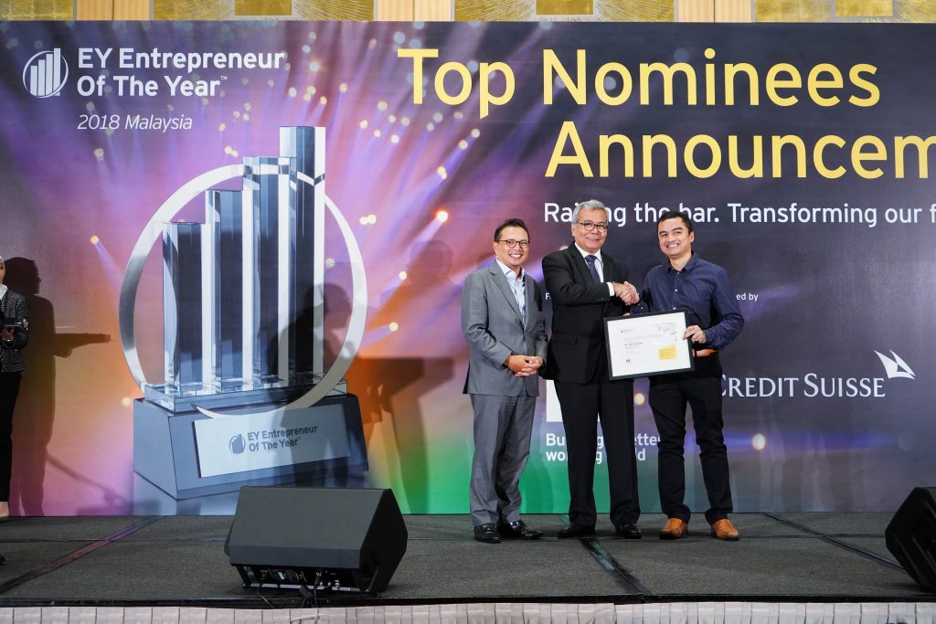Ernst & Young Entrepreneur of the Year 2018 Kuala Lumpur, Malaysia