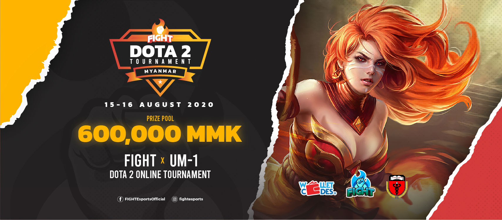 Team Kyerr Kyerr Wins FIGHTxUM-1 DOTA 2 Online Tournament in Myanmar